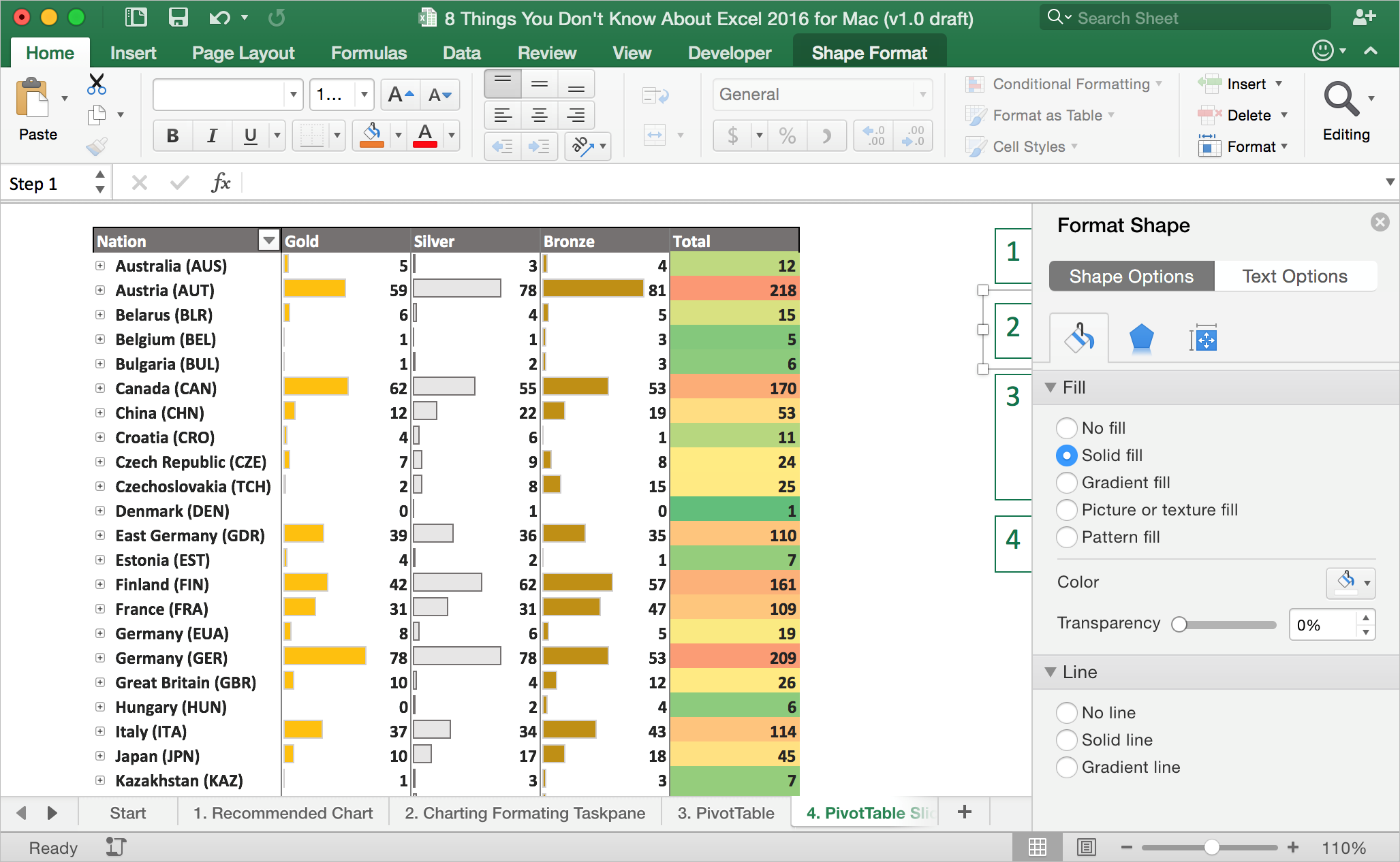 excel tools for mac